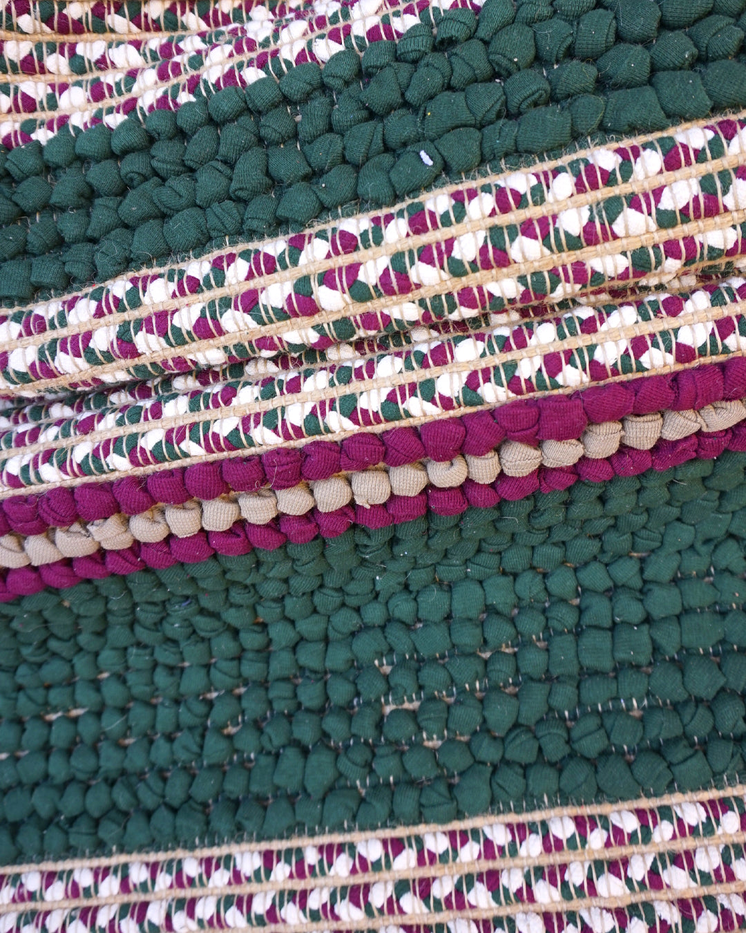 Tapis boules 240 x 170 cm, rayures multicolores, vue 3