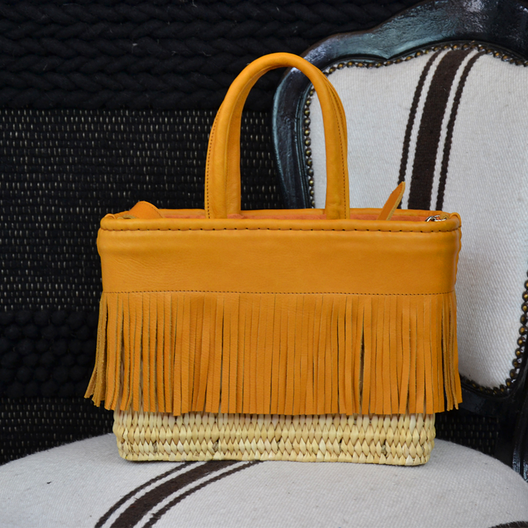 Panier d'été Marocain fait à la main
