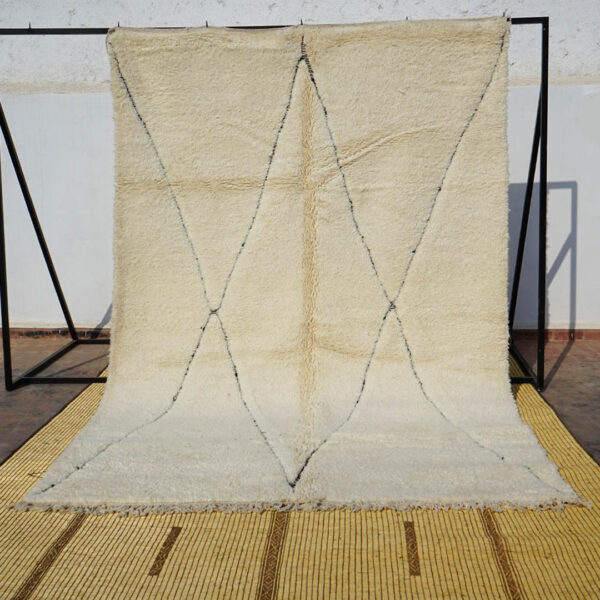 Tapis Beni Ouarain Marocain Fait Main 300 x 200 cm