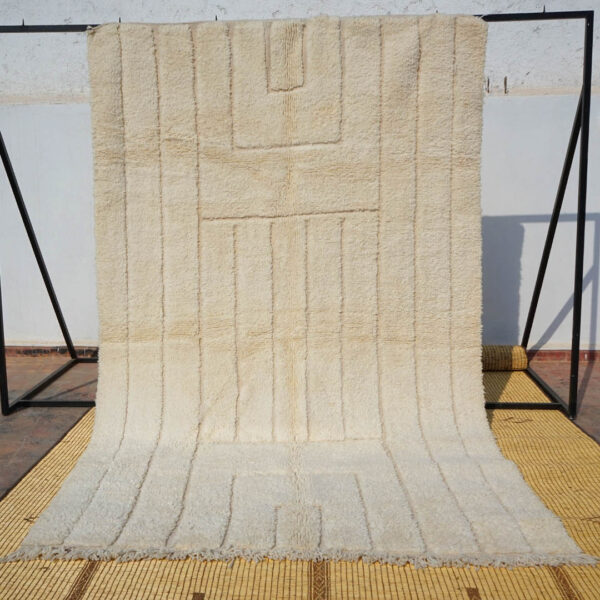 Tapis Beni Ouarain Marocain Fait Main 300 x 200 cm