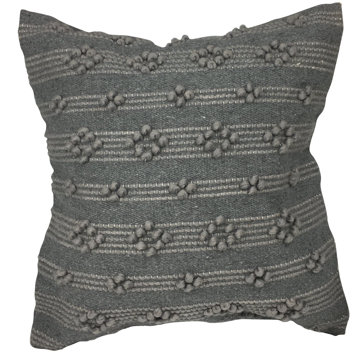 Coussin boule en lin faite fait main
