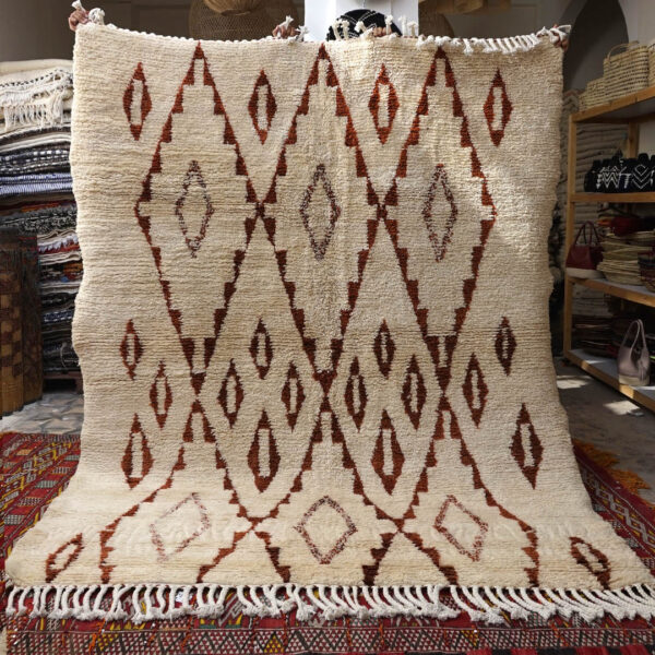 Tapis Berbère Marocain fait main 250 x 210 cm