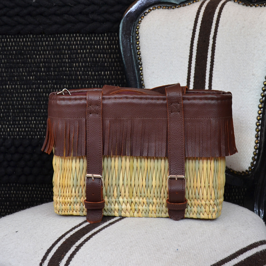 Panier d'été Marocain fait à la main