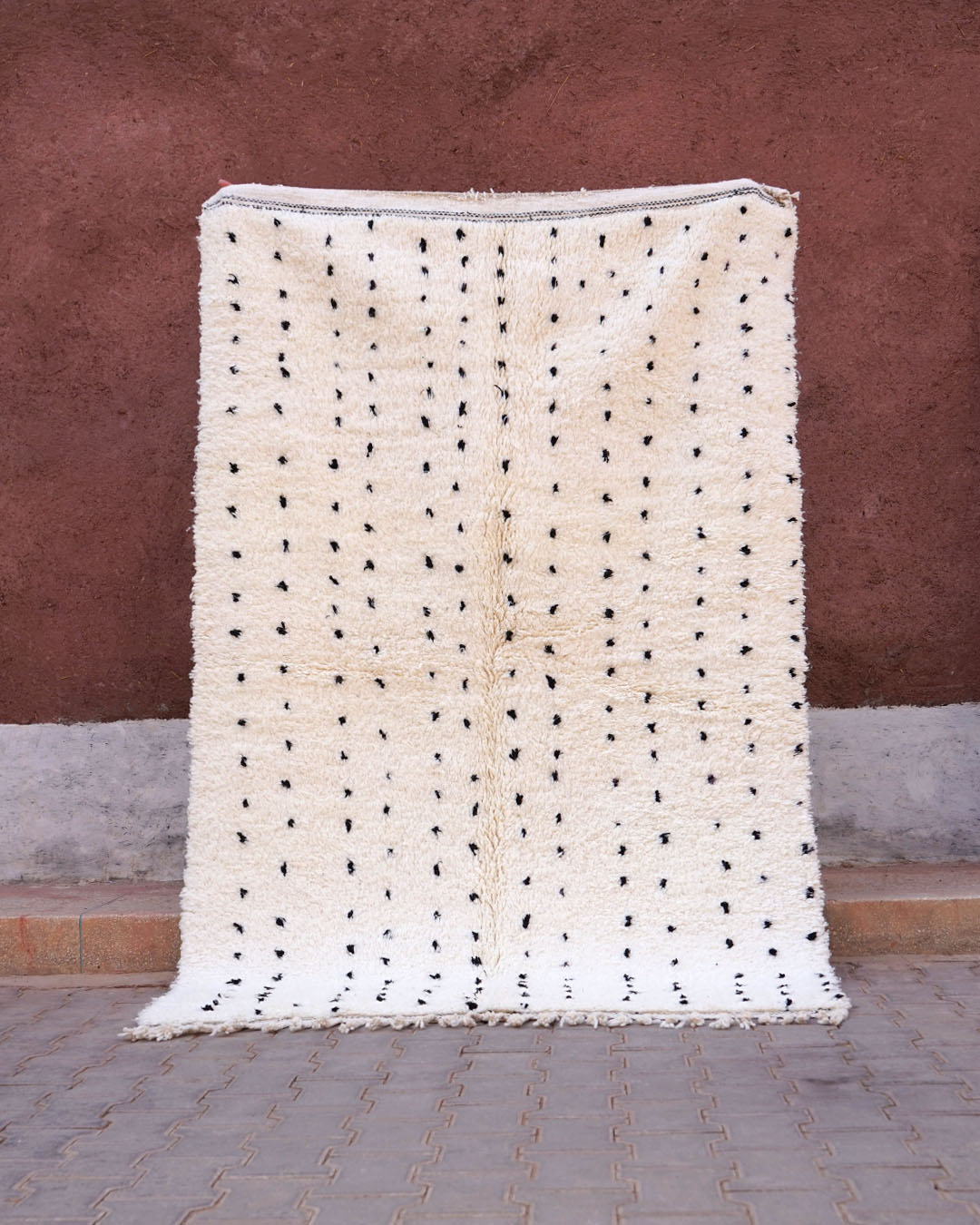Tapis Beni Ouarain Marocain Fait Main 250 x 150 cm