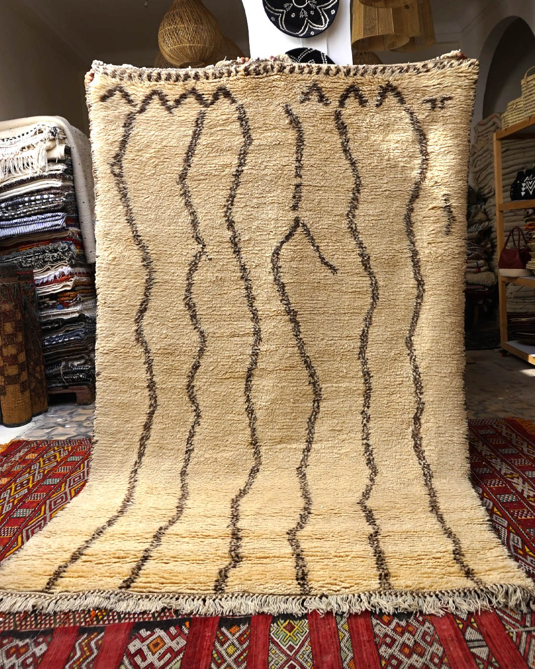 Tapis Berbère Marocain fait main 265 x 170 cm