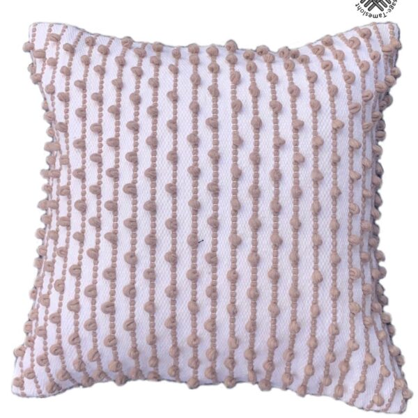 Coussin boule en lin faite fait main
