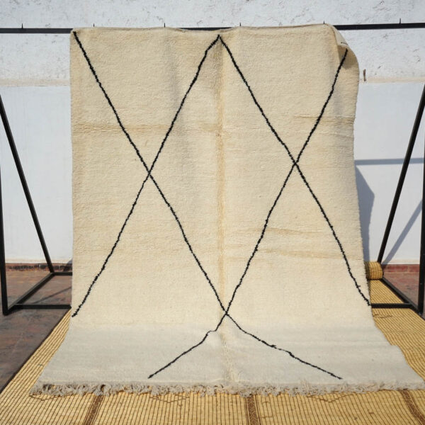 Tapis Beni Ouarain Marocain Fait Main 300 x 200 cm