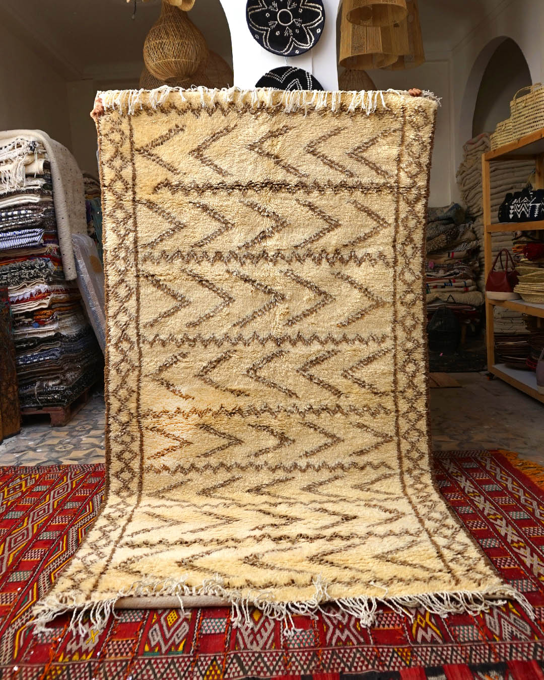Tapis Berbère Marocain Fait Main 275 x 150 cm