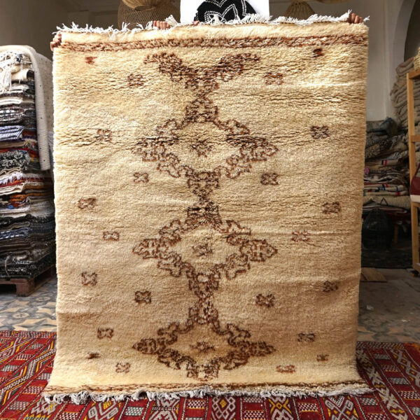 Tapis Berbère Marocain fait main 190 x 150 cm