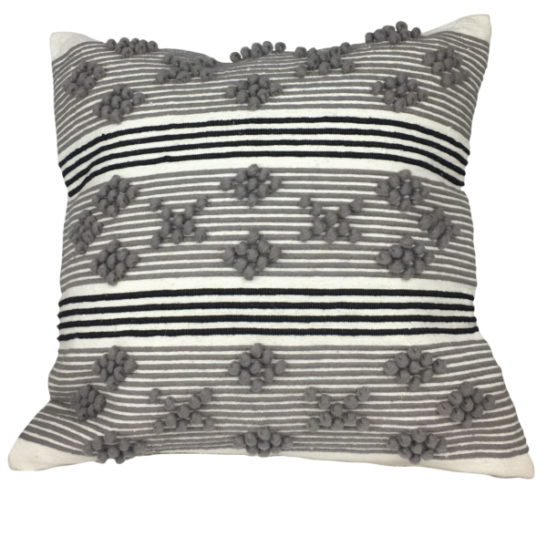 Housses de coussin boule en lin faite à la main