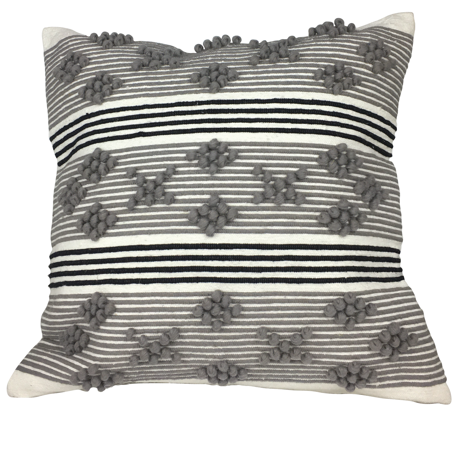 Housses de coussin boule en lin faite à la main