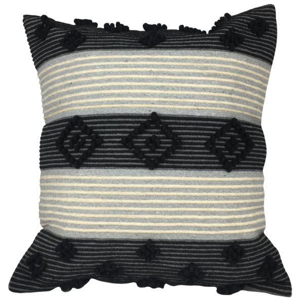 Housses de coussin boule en lin faite à la main