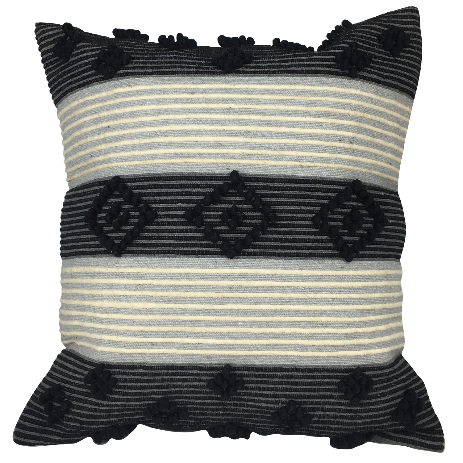 Housses de coussin boule en lin faite à la main