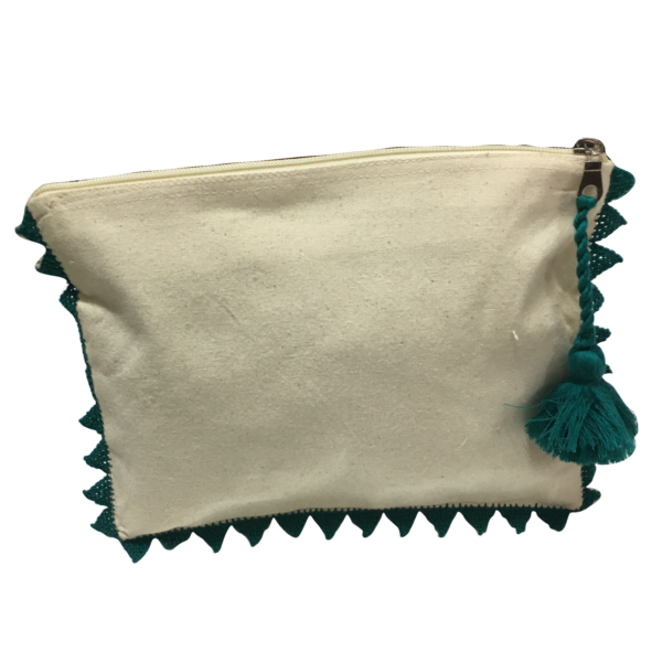 Pochette brodé en kiria