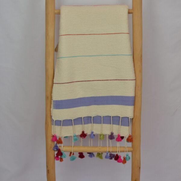 Serviette de bain en coton fait main