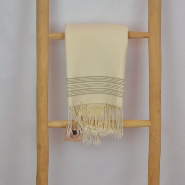 Serviette de bain en coton fait main