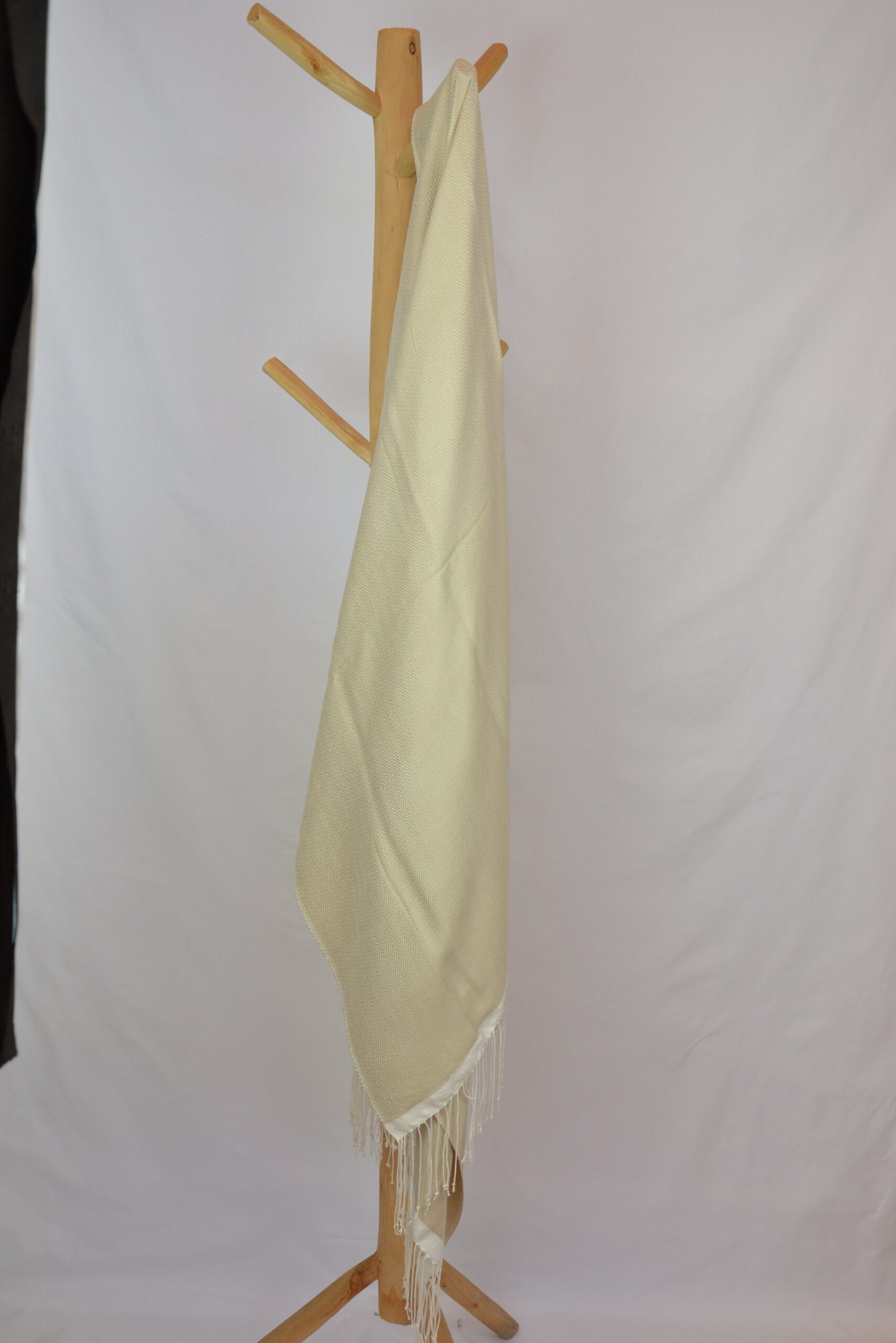 Second image of Serviette de bain en coton fait main