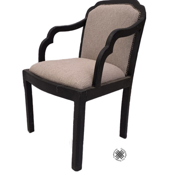 Chaise bois et tissu