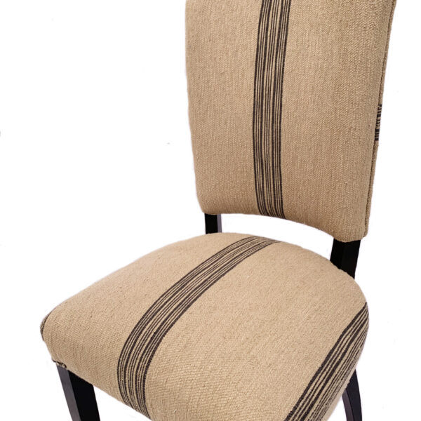 Chaise bois et tissu