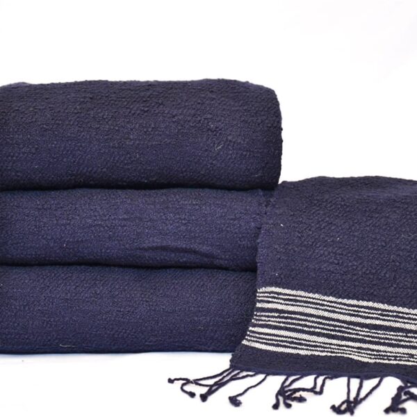 Serviette de bain en coton fait main