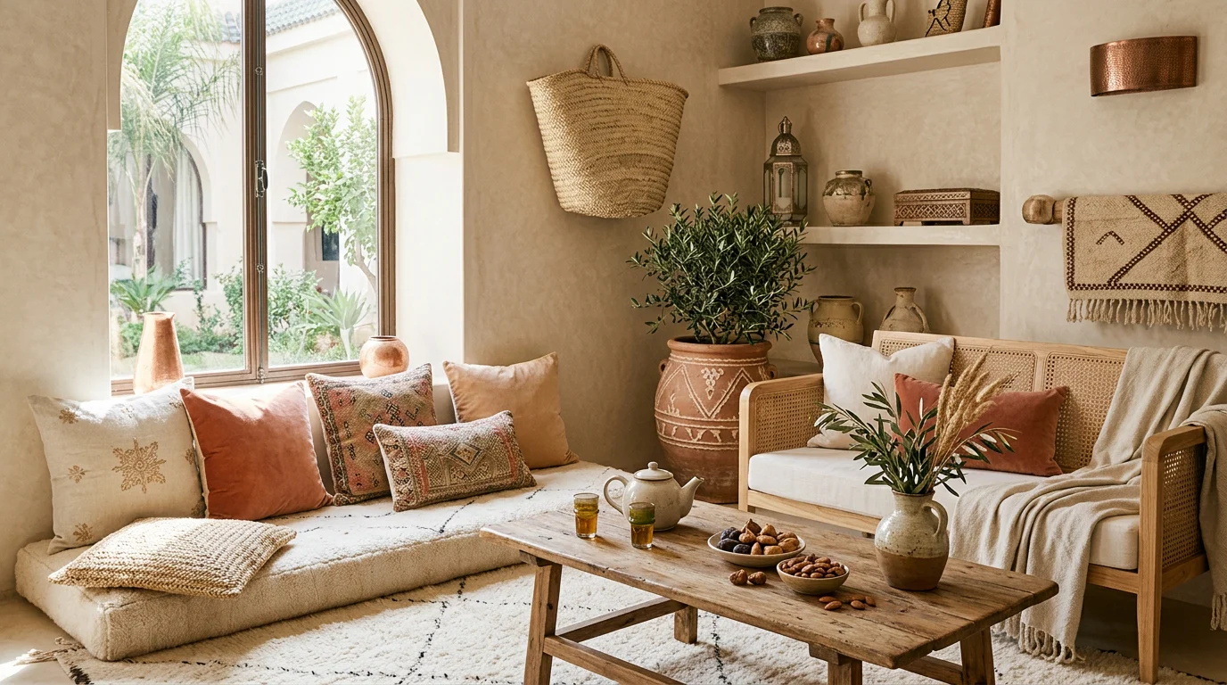 Objets et décoration pour la maison, art de vivre marocain