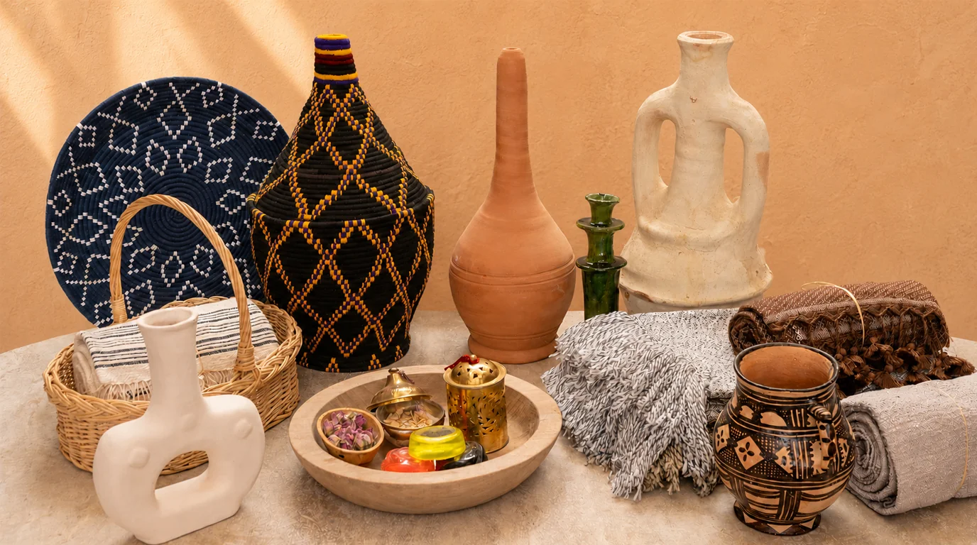 Objets et décoration pour la maison, art de vivre marocain